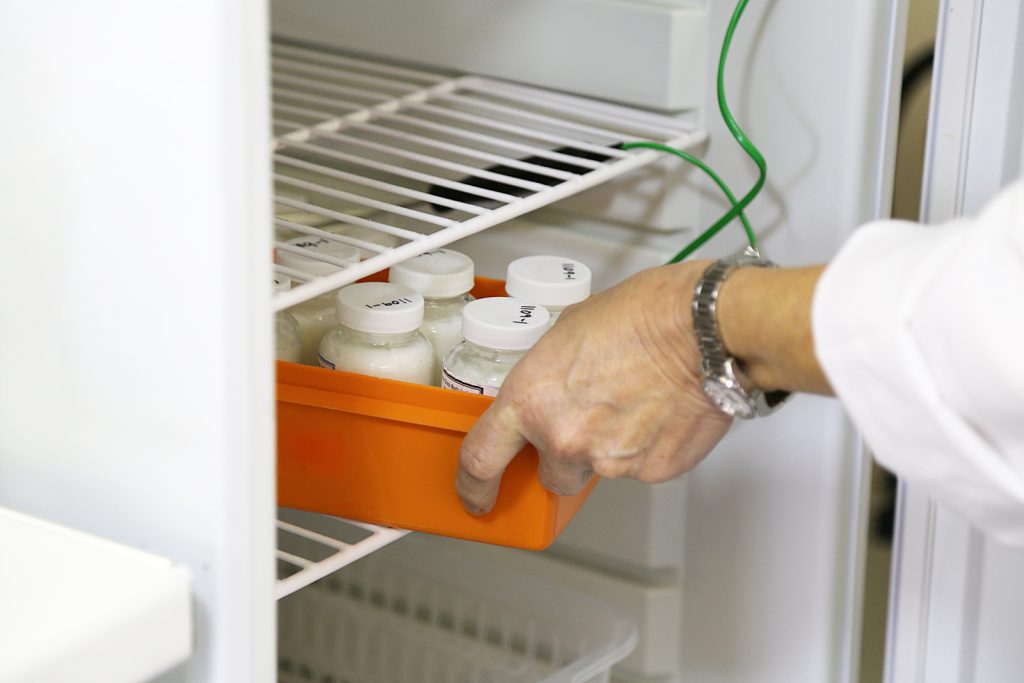 Stability testing - products in refrigerator